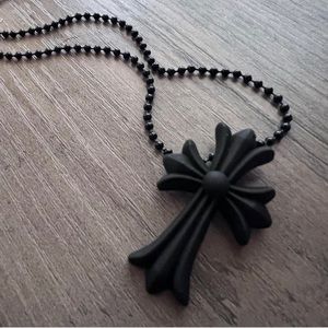 Chrome hearts silicone necklace